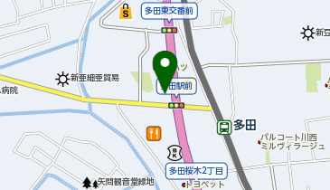 ニチイケアセンターただ桜木の地図画像