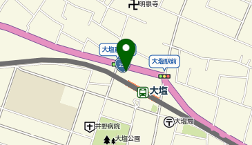 ニチイケアセンター大塩の地図画像