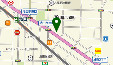 ニチイケアセンター池田駅前の地図画像