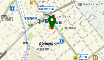 ニチイケアセンター板宿の地図画像