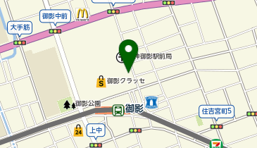 ニチイケアセンター御影中町の地図画像