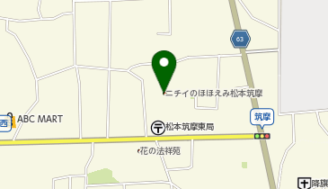 ニチイケアセンター松本筑摩の地図画像