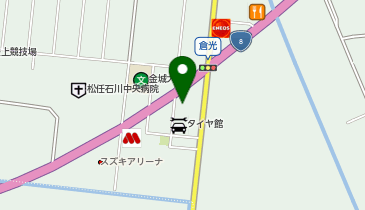 アルファ ロメオ 指定サービス工場 石川の地図画像