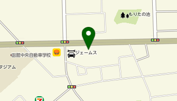 アルファ ロメオ 指定サービス工場 函館の地図画像