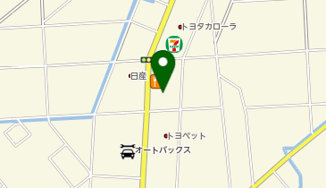 アルファ ロメオ 指定サービス工場 豊橋の地図画像