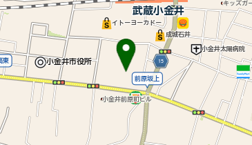 BANKANわものや BANKAN武蔵小金井店の地図画像