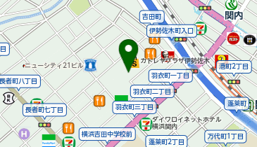 BANKANわものや BANKAN関内店の地図画像