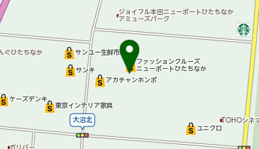 BANKANわものや BANKANひたちなか店の地図画像