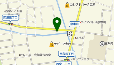 BANKANわものや BANKAN金沢店の地図画像