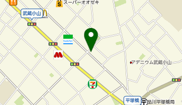 BANKANわものや BANKAN武蔵小山店の地図画像