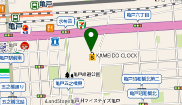 BANKANわものや BANKAN亀戸店の地図画像