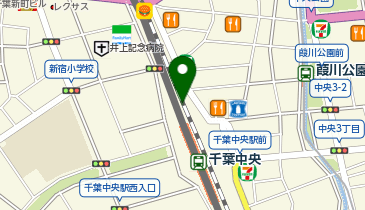 BANKANわものや BANKAN千葉中央店の地図画像