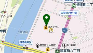 BANKANわものや わものや広島皆実店の地図画像