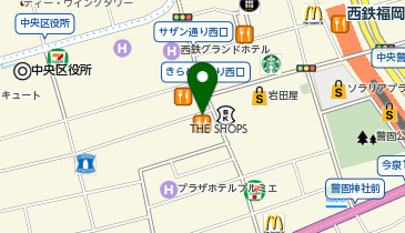 SUIT SQUARE イオンモール福岡店の地図画像