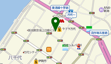 SUIT SQUARE 新潟ラブラ万代店の地図画像