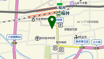 三十三銀行 桜井支店の地図画像