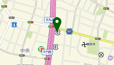 三十三銀行 津支店の地図画像