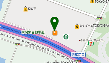 Columbia ららぽーとTOKYOーBAY店の地図画像
