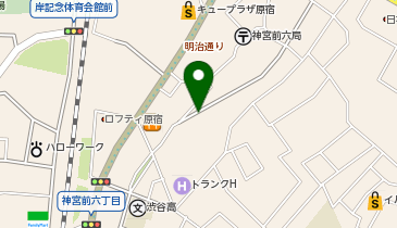 COLUMBIA BLACK LABEL 原宿キャットストリート店の地図画像