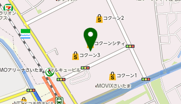 コロンビア コクーンシティ店の地図画像