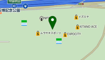 コロンビア ららぽーとEXPOCITY店の地図画像