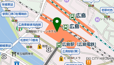 コロンビア ミナモア広島店の地図画像