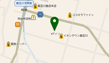 WAKAMATSU イオンタウン貴志川店の地図画像