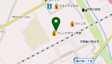 WAKAMATSU フレンドタウン交野店の地図画像