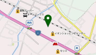 WAKAMATSU 宝殿店の地図画像