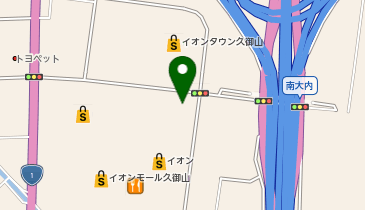 WAKAMATSU イオンモール久御山店の地図画像