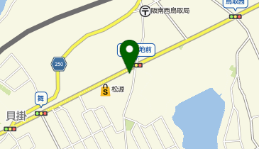 WAKAMATSU 阪南店の地図画像