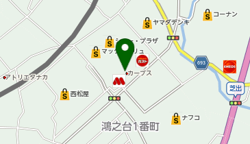 WAKAMATSU マックスバリュ名張店の地図画像