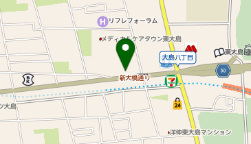 ドムドムハンバーガー 東大島店の地図画像