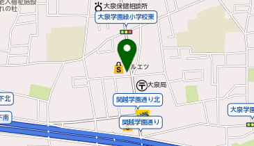 ドムドムハンバーガー マルエツ大泉学園店の地図画像