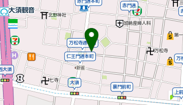 ドムドムハンバーガー 【2026年7月28日オープン】大須万松寺通店の地図画像