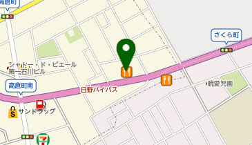 味の民芸 八王子店の地図画像