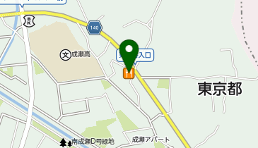 味の民芸 町田成瀬店の地図画像