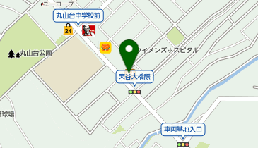 味の民芸 丸山台店の地図画像