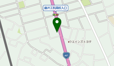 味の民芸 藤沢湘南台店の地図画像