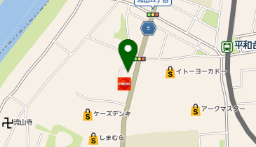 味の民芸 流山店の地図画像