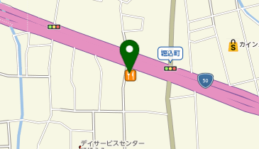 味の民芸 足利店の地図画像