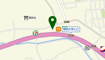味の民芸 宇都宮帝京大前店の地図画像