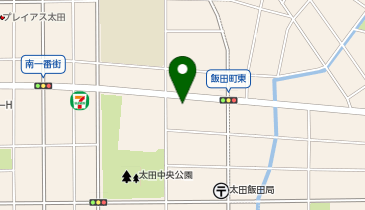 味の民芸 太田店の地図画像