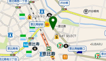 カラオケの鉄人 恵比寿駅前店の地図画像