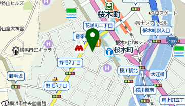 カラオケの鉄人 桜木町店の地図画像