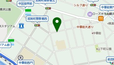カラオケの鉄人 中華街店の地図画像