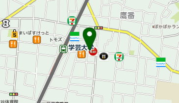 カラオケの鉄人 学芸大学店の地図画像