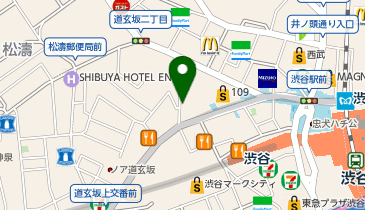 カラオケの鉄人 渋谷道玄坂店の地図画像