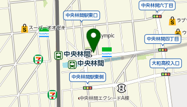 カラオケの鉄人 中央林間店の地図画像