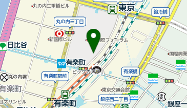東天紅 東京国際フォーラム店の地図画像